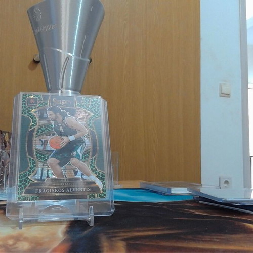 Fragiskos Alvertis 2025-26 Panini Select EuroLeague Concourse FOTL Green Prizm card 4/5