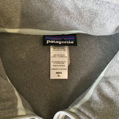 Patagonia Better Sweater Pullover men's XL grey like new