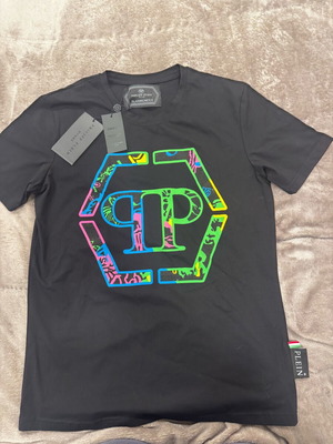 Philipp Plein T shirt καινούργιο, μέγεθος XL, μαύρο