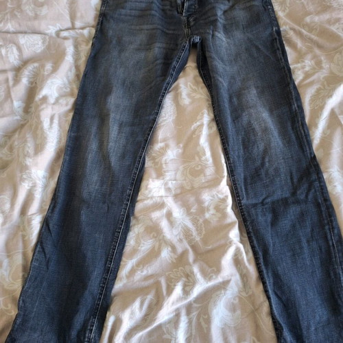 Jack & Jones Tim Slim Straight jeans used, blue, size L