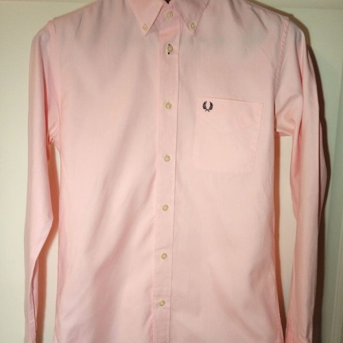Fred Perry Oxford shirt pink size Small