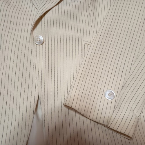 Marks & Spencer suit like new, beige, flattering fit