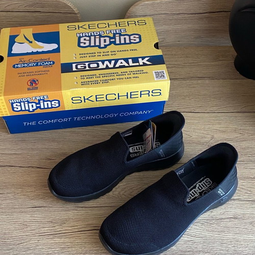 Skechers Hands Free Slip-ins Go Walk sneakers size 39 new black