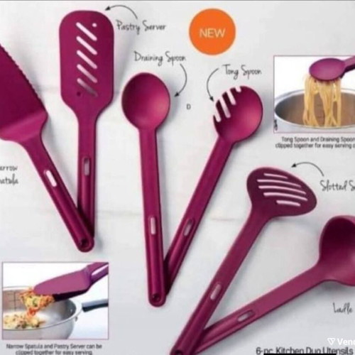 Tupperware kitchen tool set 6 pieces new, multi-tool