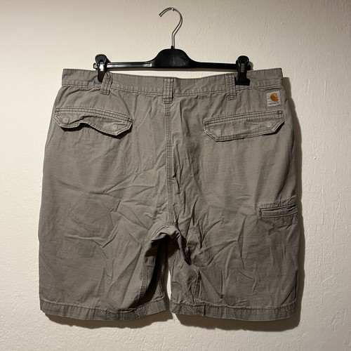 Carhartt Men Cargo Shorts used, size 40, gray silver