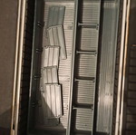 Aesthetic case used, professional makeup storage