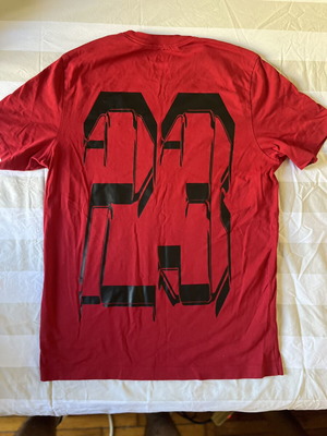 Jordan men's t-shirt like new, size L, red