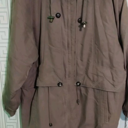 Vintage Canda jacket used, brown, size XL