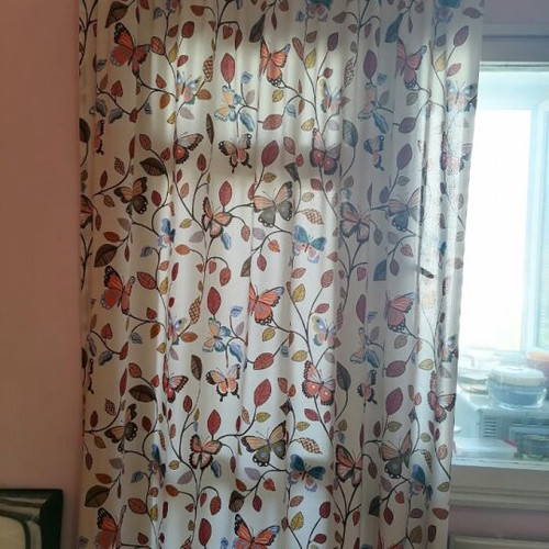 Curtains like new, 2 pcs, 122x245 cm