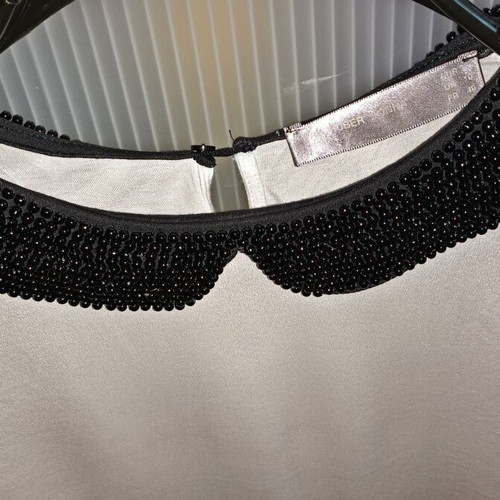 Silk blouse like new, white, sizes S and M