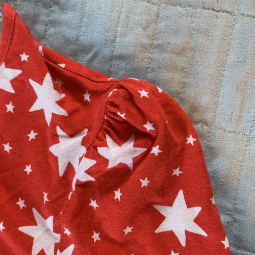 Asos skater mini dress size Small, like new, stars pattern