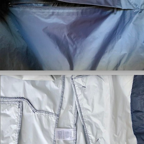 Adidas windbreaker rain jacket blue used size M/L