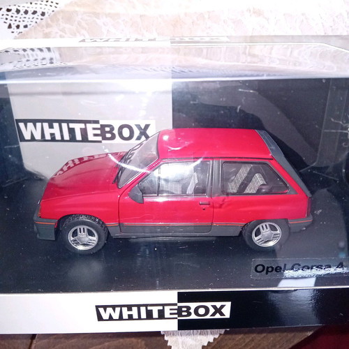 Opel Corsa A SR 1985 1/24 new, White Box