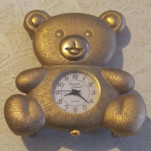 Miniature tabletop clocks like new, set of 4 pieces