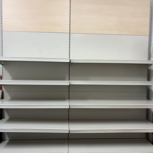 Shelf like new, height 2.4m, length 2.25m, width 0.5m