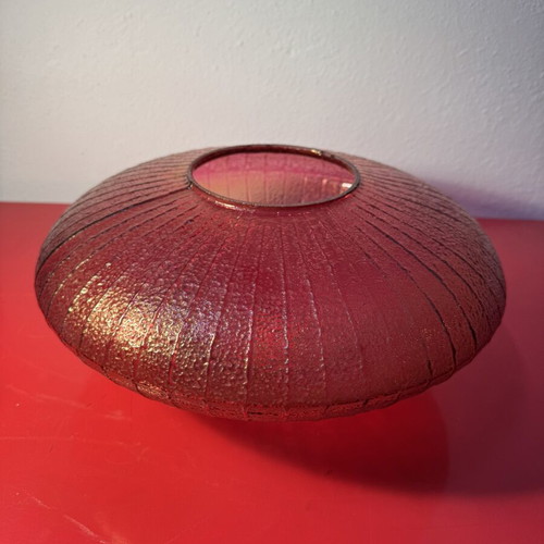 Space Age lamp globe used, mid century spaceship design