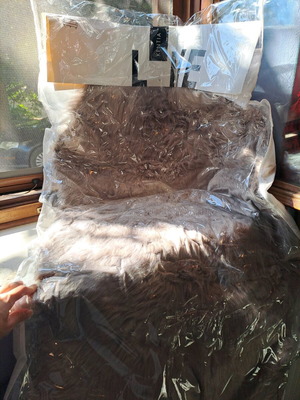 Furry rug