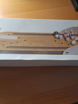 Mini Bowling like new for decoration and play