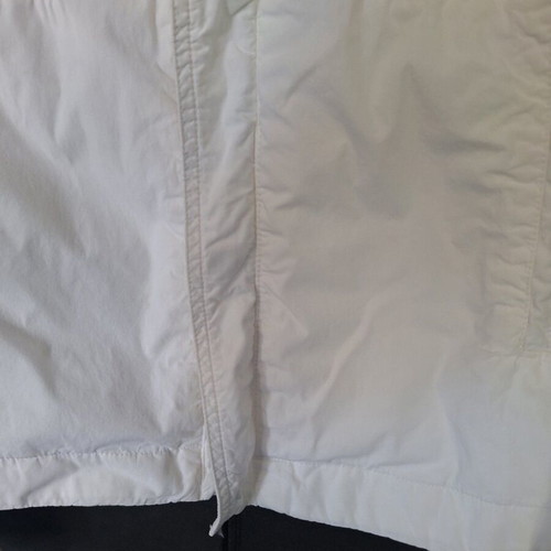 Trussardi Jeans men's windbreaker jacket, white, size S/M