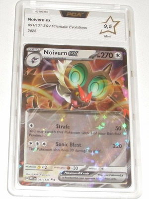 Pokemon Graded Holo Card βαθμολογημένη σε Mint κατάσταση