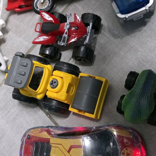 Toy cars used, assorted set