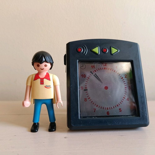 Playmobil watch with figure used