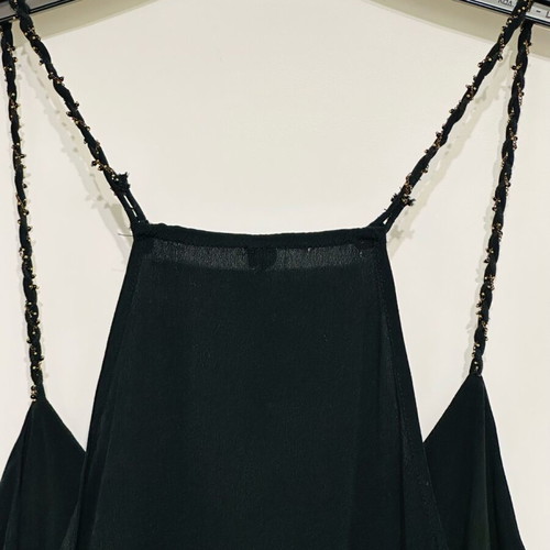 Iro Salt silk dress like new, black, size 2