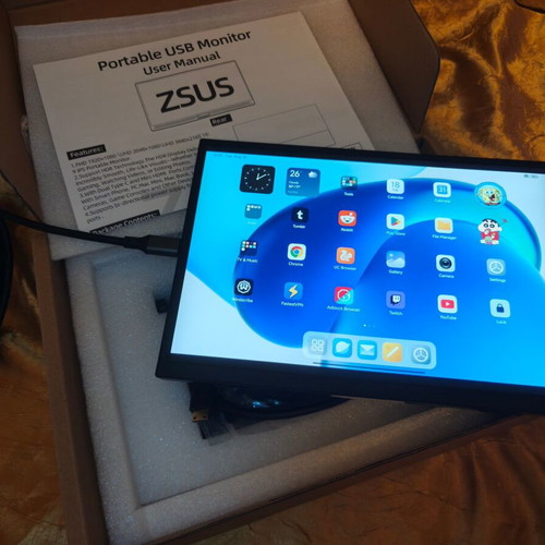 ZSUS Portable Monitor 10 inch FHD 1080p 60Hz