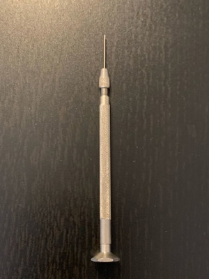 Professional watchmaker screwdriver with 4 replacement bits 0.5 like new