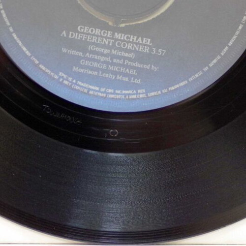George Michael A Different Corner 7'' vinyl used, pop