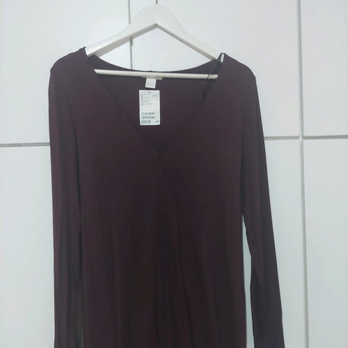 Bordeaux Dress H&M New With Tag Size M