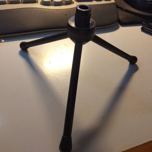 Microphone stand for home studio like new with adapter