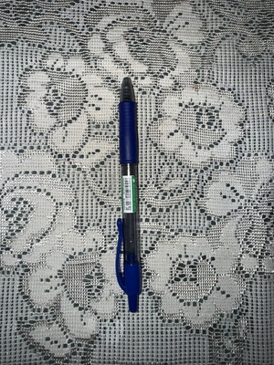 Blue pen