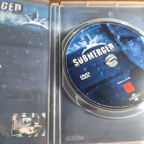 Submerged DVD like new, action thriller with Steven Seagal