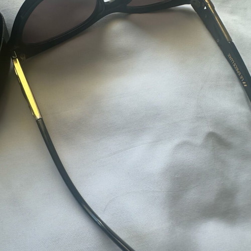 Le Specs Luxe Raffine Panthere butterfly sunglasses like new, black and gold