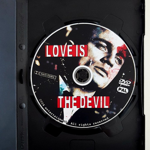 Love Is the Devil DVD like new, with subtitles