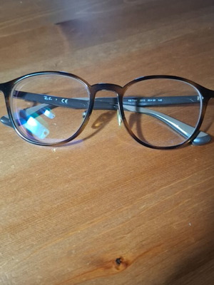 Ray-Ban RB7156 2012 Gray Prescription Glasses Like New