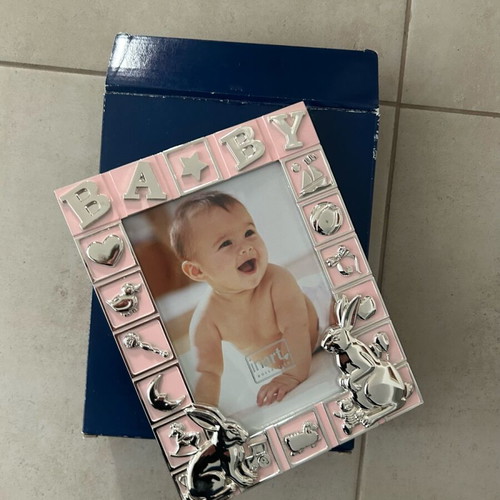 Inart Baby Photo Album 36 Sheets Pink 18x24cm new