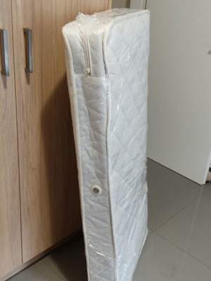 Baby cot mattress used 1.20m by 60cm