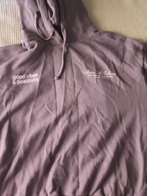 Pull & Bear hoodie like new, purple, size XS