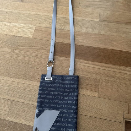 Armani Exchange crossbody bag like new, gray