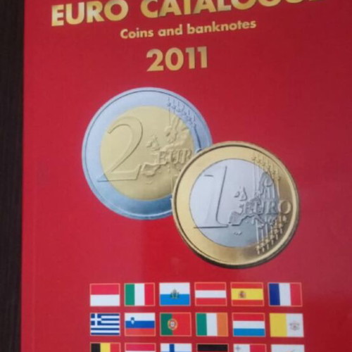 Book for all euro coins and banknotes like new