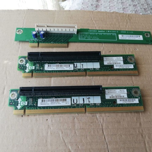 Proliant DL360 G4 PCI Express Adapter Riser Board like new, set of 3 modules