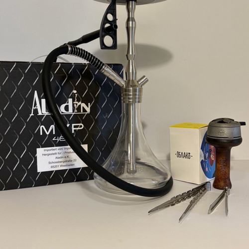 Aladin MVP 460 hookah full bundle like new with Oblako bowls and accessories