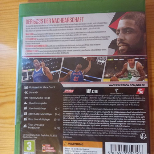 Nba 2k18 Xbox One new