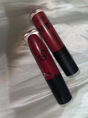 Matte red lipstick Catrice and Golden Rose brand new