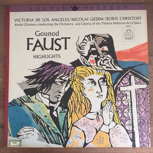 Classical music records used, set 1+2, 33 rpm