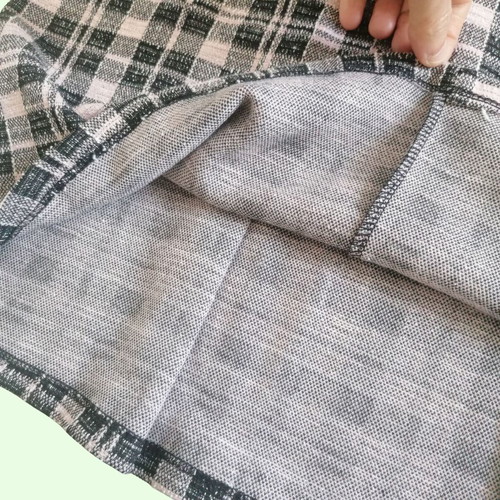 ASOS Black and White Checked Mini Dress New, Size M-L