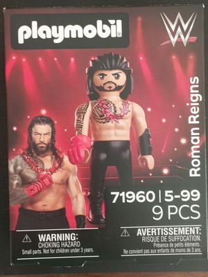 Playmobil WWE 71960 φιγούρα Roman Reigns, 9 τεμάχια