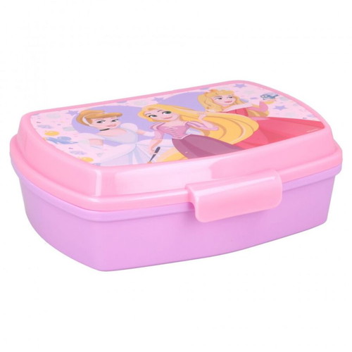 Disney Princess kids lunchbox new, pink for snacks